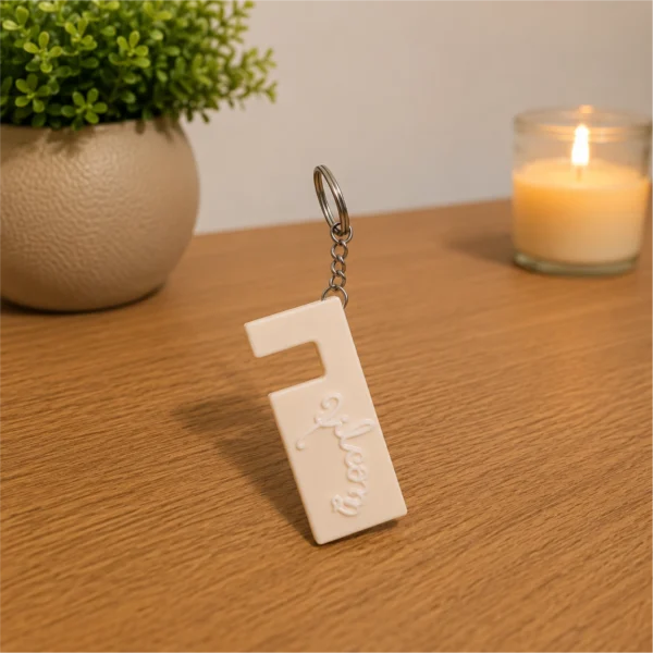 Porta-chaves e Suporte para Telemóvel Personalizável (2 em 1)