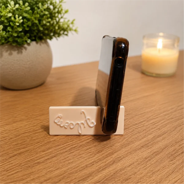 Porta-chaves e Suporte para Telemóvel Personalizável (2 em 1)